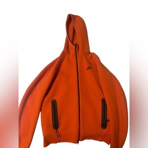 Nike Yech Fleece Full-Zip Hoodie Orange